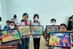 Gần 500 học sinh thi vẽ tranh 