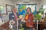 Phó Chủ tịch UBND tỉnh Vĩnh Long làm việc với Chủ tịch Hội Liên hiệp Du lịch Fuji Kawaguchiko (Nhật Bản)