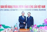 Khẳng định coi trọng quan hệ hữu nghị và hợp tác Việt Nam-Trung Quốc