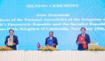 Hội nghị cấp cao Quốc hội Campuchia - Lào - Việt Nam: Vì sự phát triển bền vững