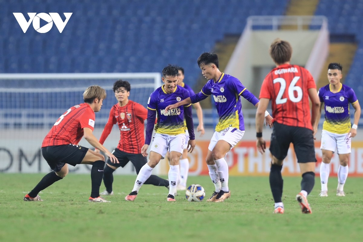 Hà Nội FC có màn trình diễn đáng nhớ trước Urawa Reds. (Ảnh: HT)