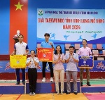 Trao 116 HC tại Giải Taekwondo tỉnh Vĩnh Long mở rộng
